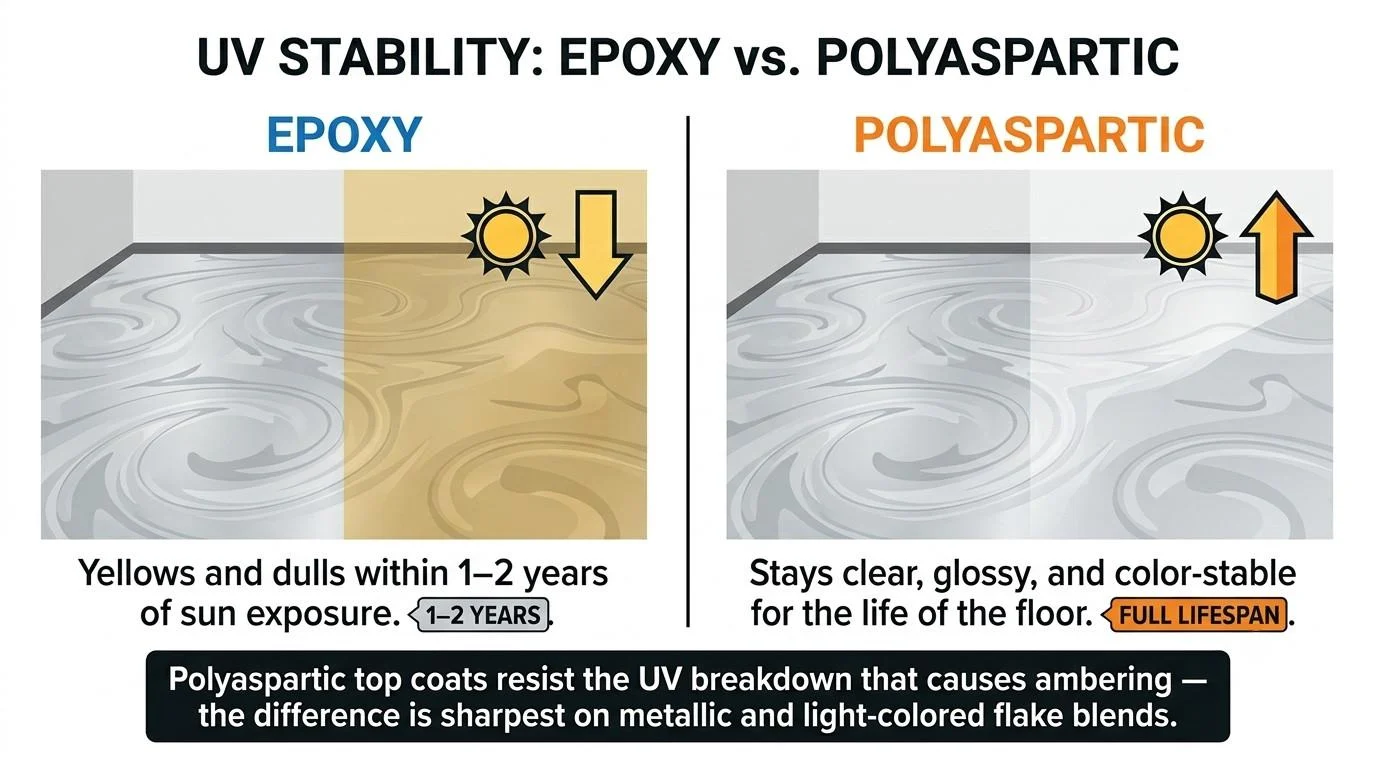 Polyaspartic vs Epoxy Floor Coatings: 2026 Complete Comparison Guide