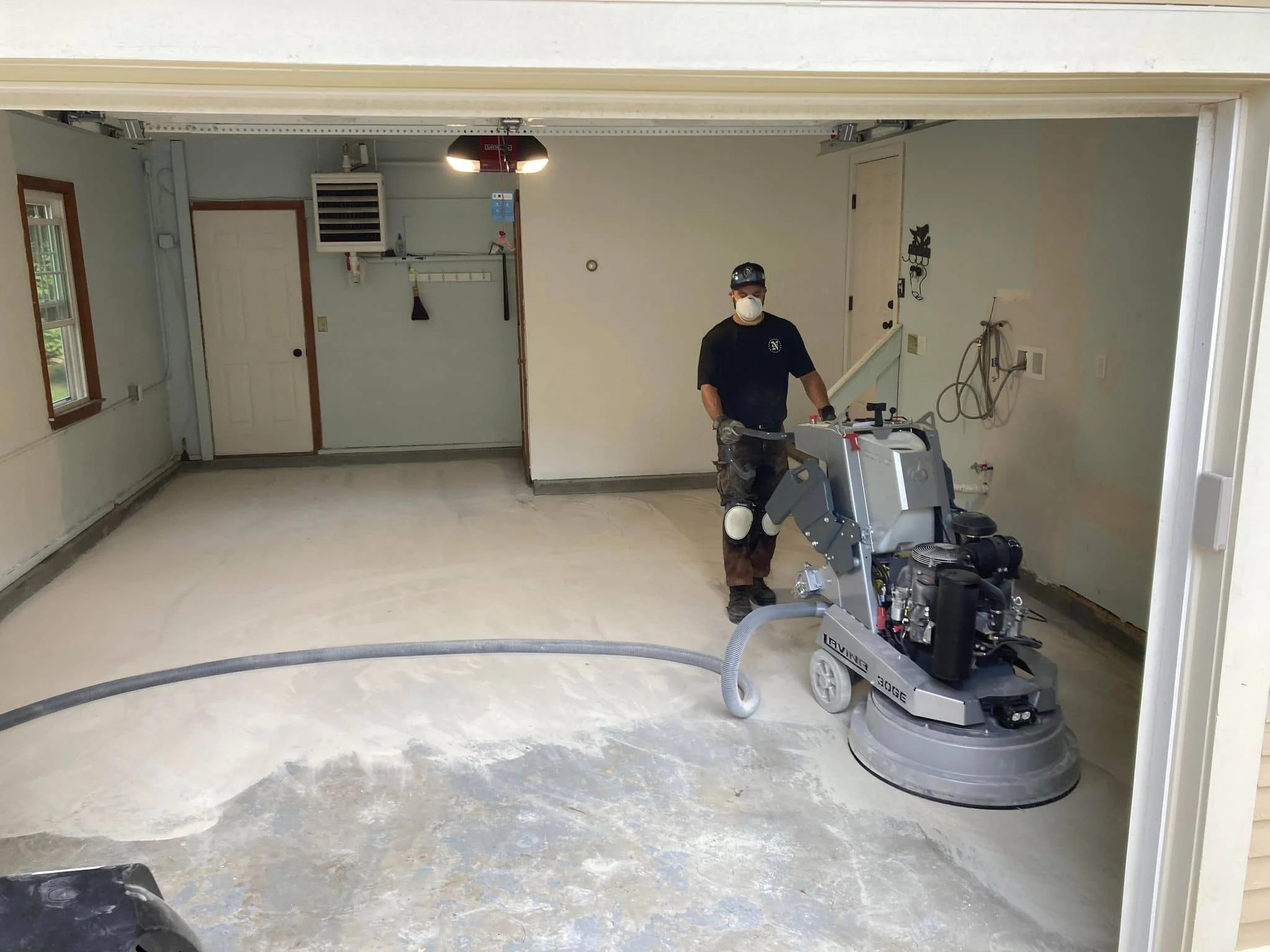 garage floor epoxy contractors Installing Garage Floor Coating