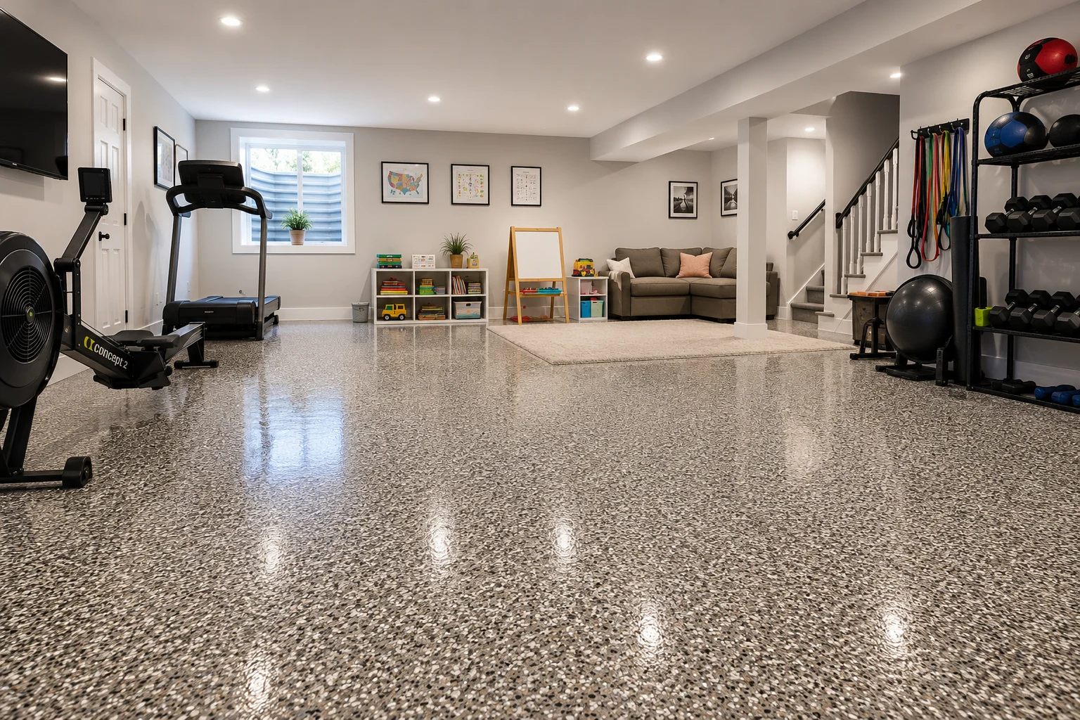 Garage Floor Installation