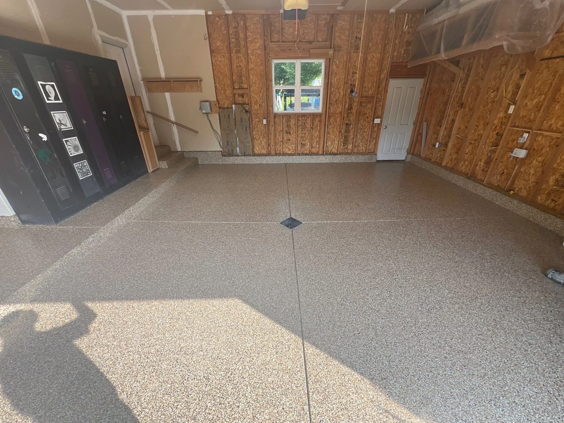 Garage Floor Coating For a Comstock Park, Michigan Homeowner