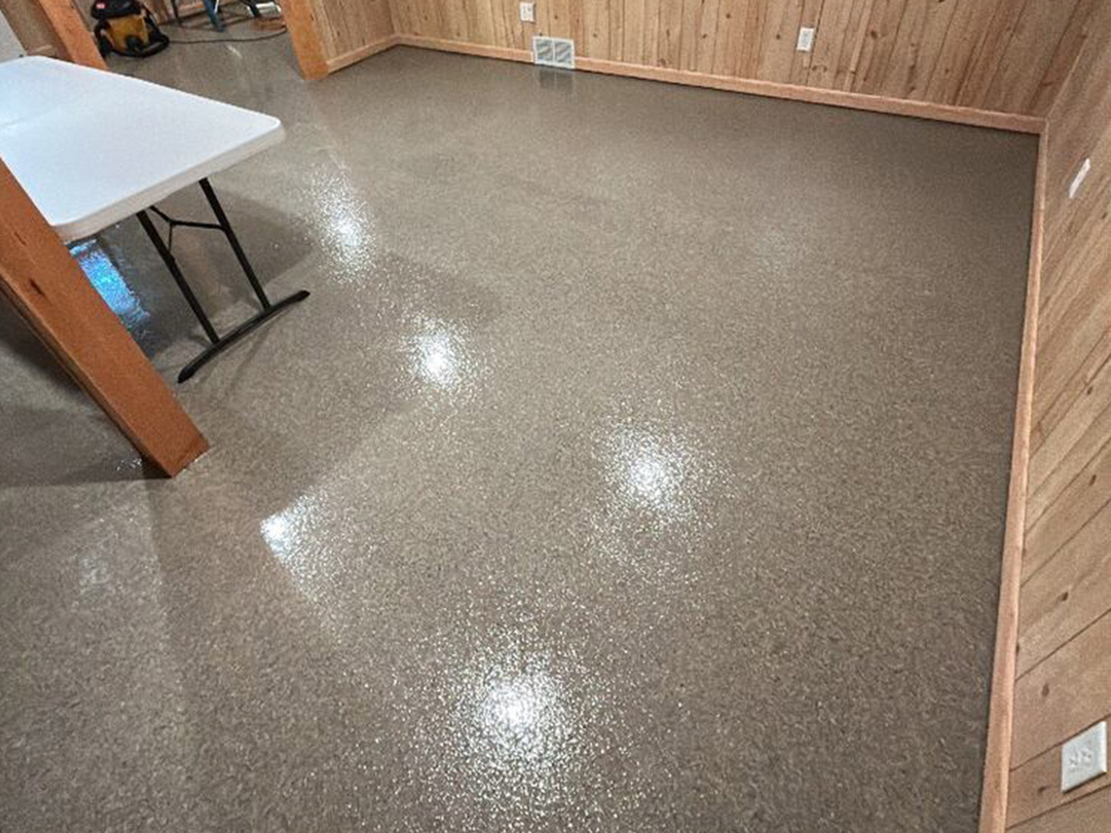 basement epoxy floor