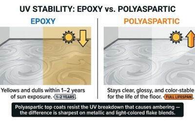 Polyaspartic vs Epoxy Floor Coatings: 2026 Complete Comparison Guide